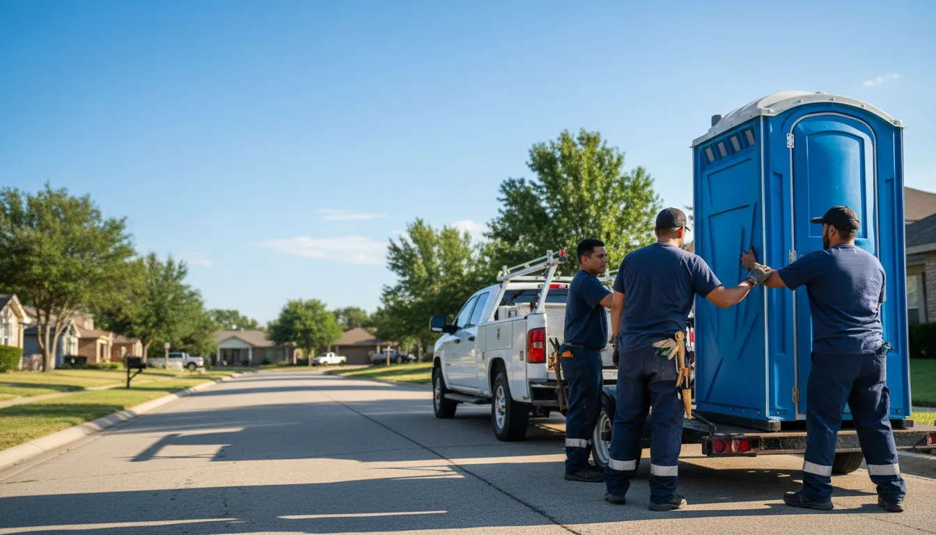 Portable Toilet Rental in Sunbury, OH near me